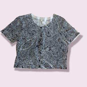 NWOT LOFT Cropped Cardigan Size Medium